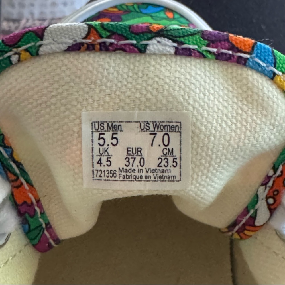 Vans old skool tapered psychedelic mushroom new - Picture 5 of 6